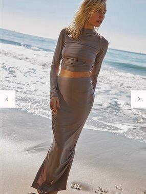 NWT Free People Beach Ciera Skirt Set